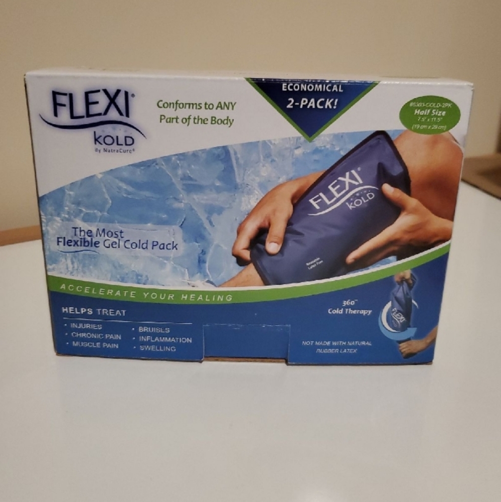 Flexi Kold by NatraCure Economical 2 Pack Ice Pack